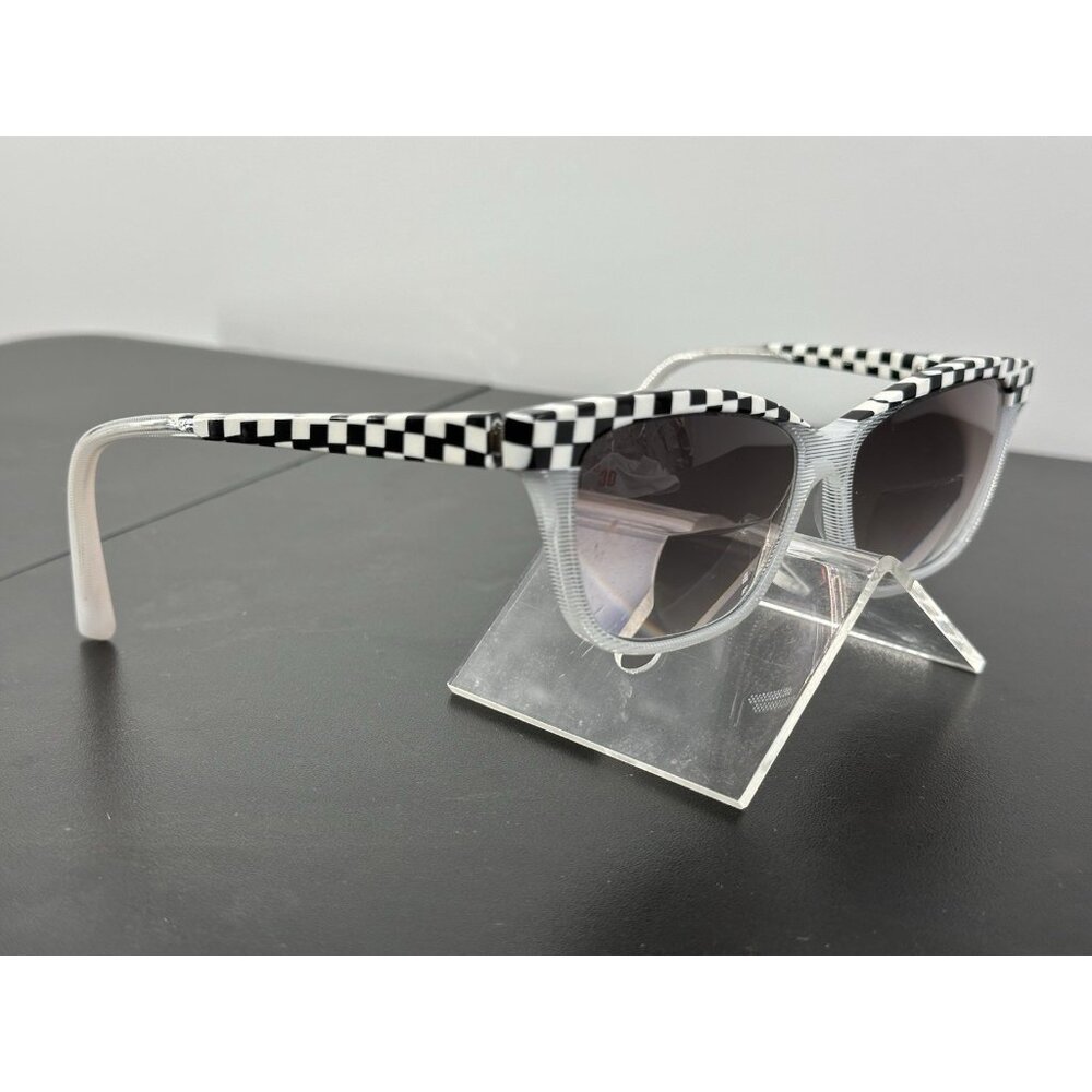 alain mikli paris a03037 005 Damier/White pointille made in italy (C2-07)